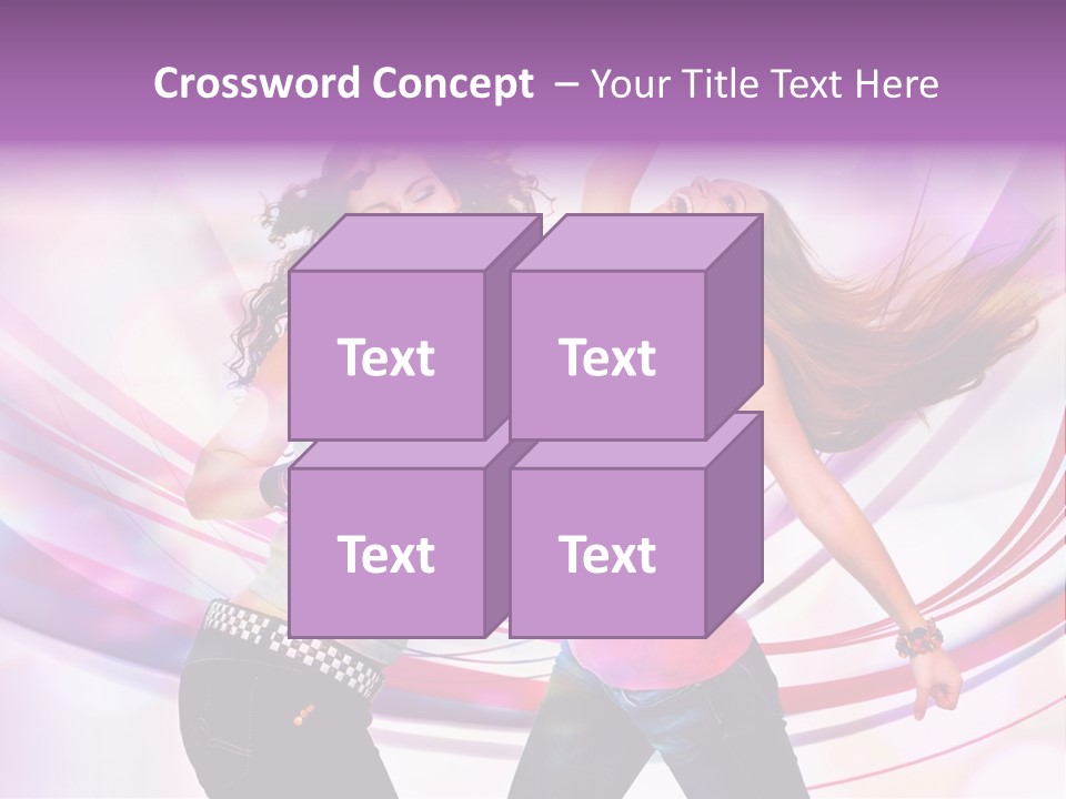 Pleasure Jaunty Teenager PowerPoint Template