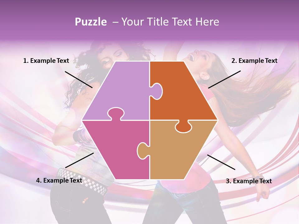 Pleasure Jaunty Teenager PowerPoint Template