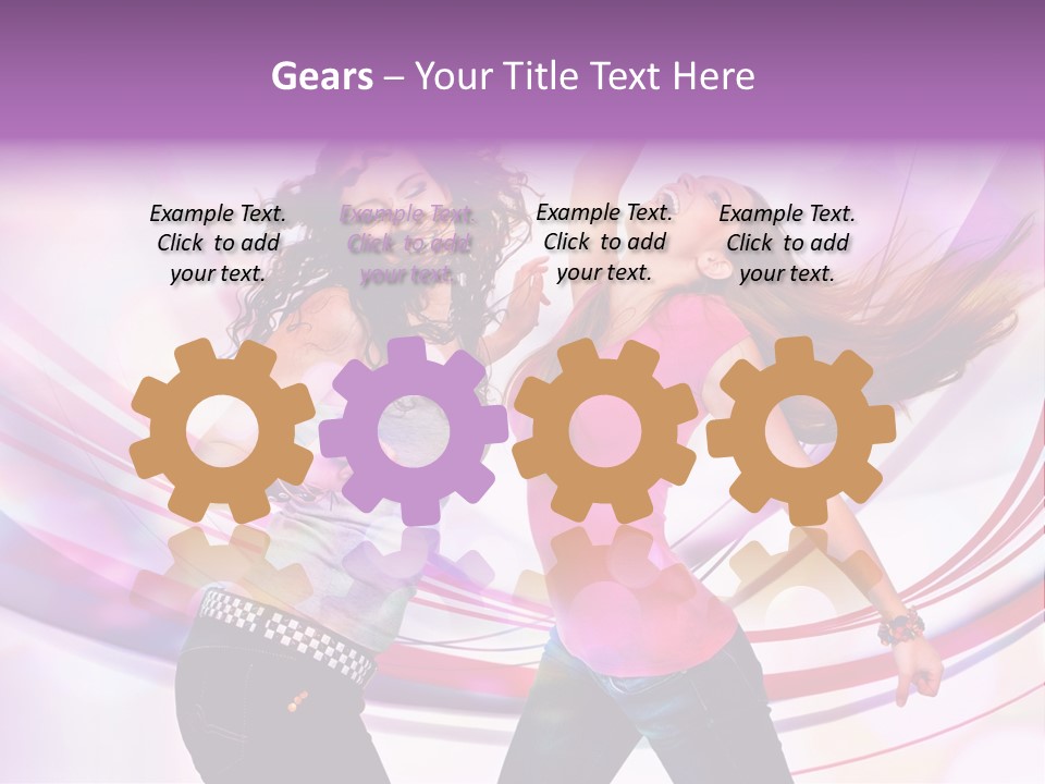 Pleasure Jaunty Teenager PowerPoint Template