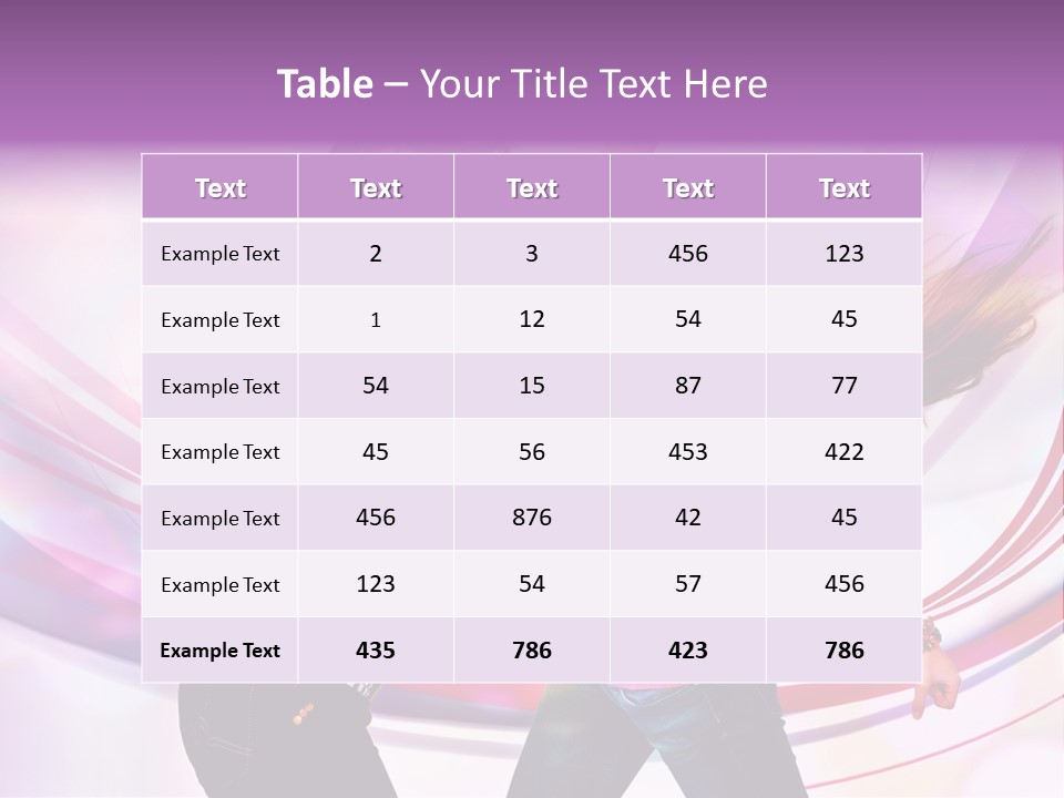 Pleasure Jaunty Teenager PowerPoint Template