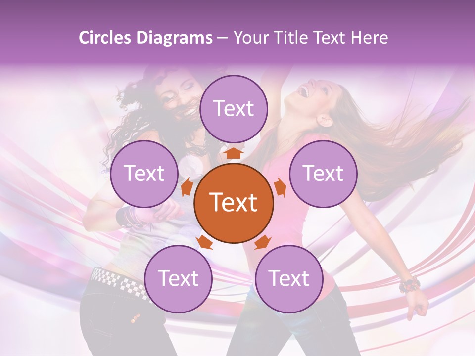 Pleasure Jaunty Teenager PowerPoint Template