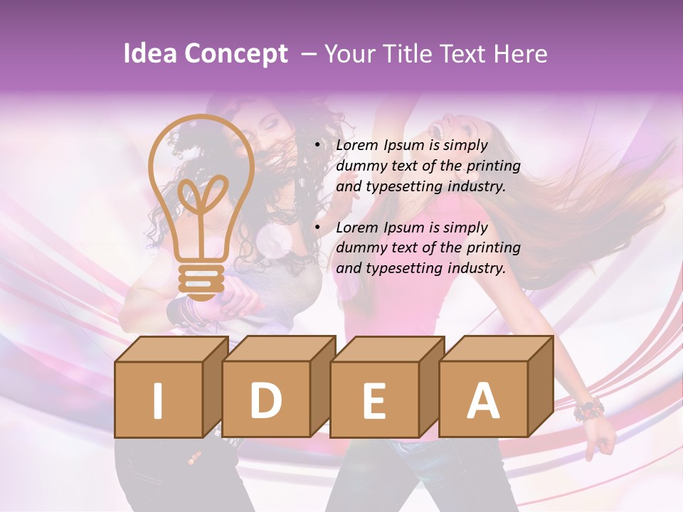 Pleasure Jaunty Teenager PowerPoint Template