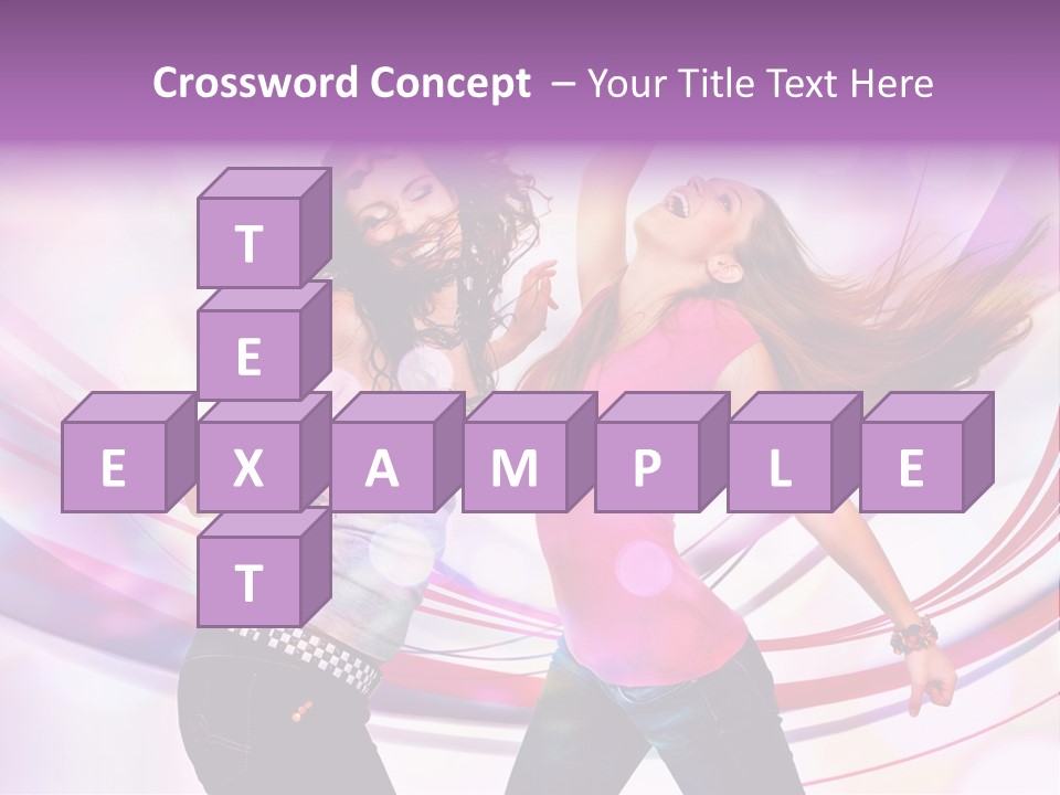 Pleasure Jaunty Teenager PowerPoint Template