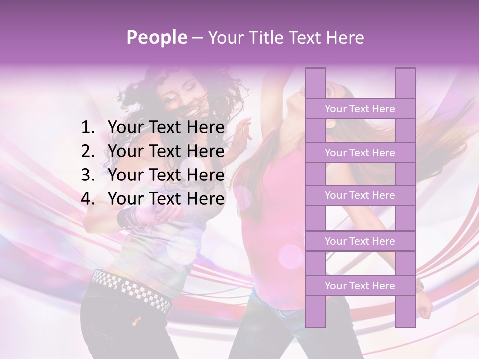 Pleasure Jaunty Teenager PowerPoint Template