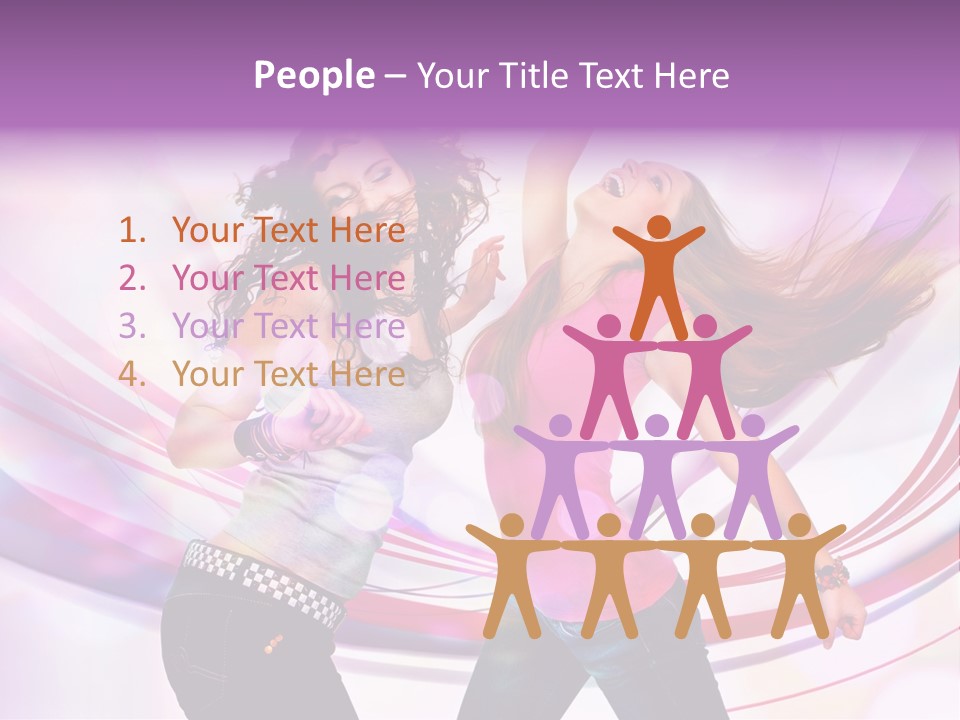 Pleasure Jaunty Teenager PowerPoint Template