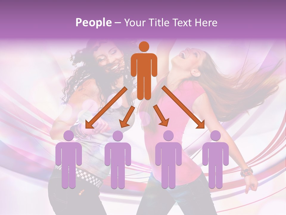 Pleasure Jaunty Teenager PowerPoint Template