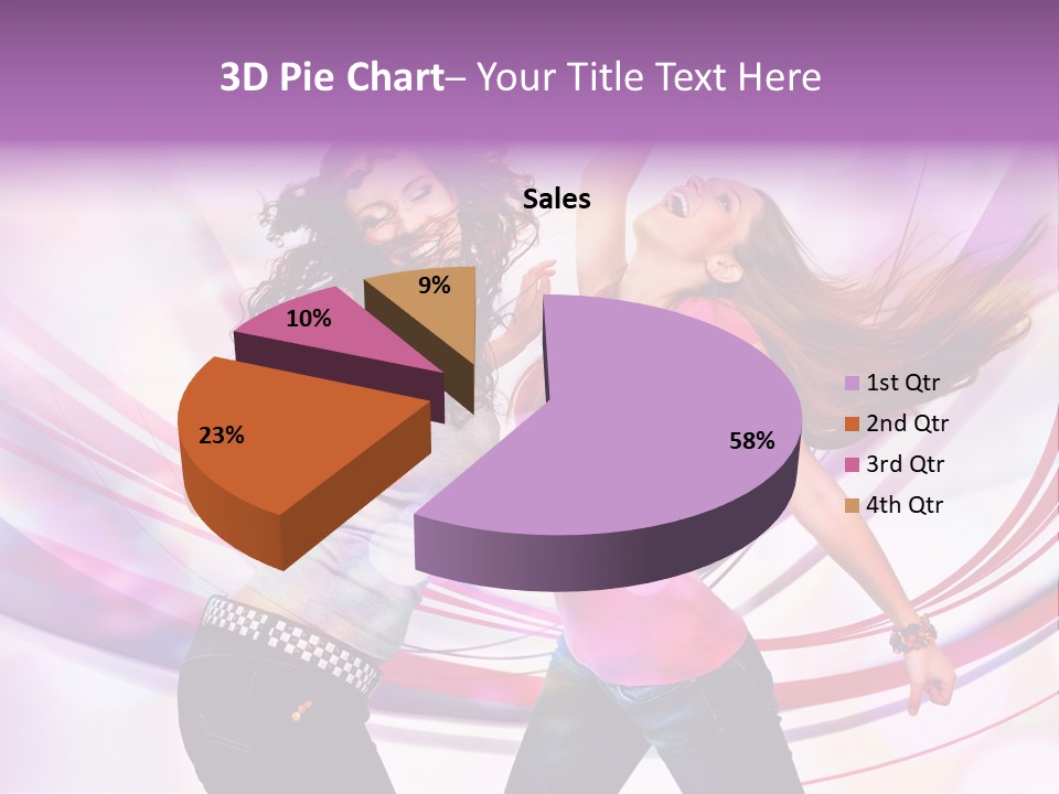 Pleasure Jaunty Teenager PowerPoint Template