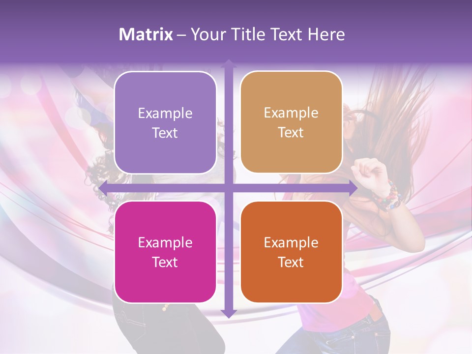 Action Pleasure Friends PowerPoint Template