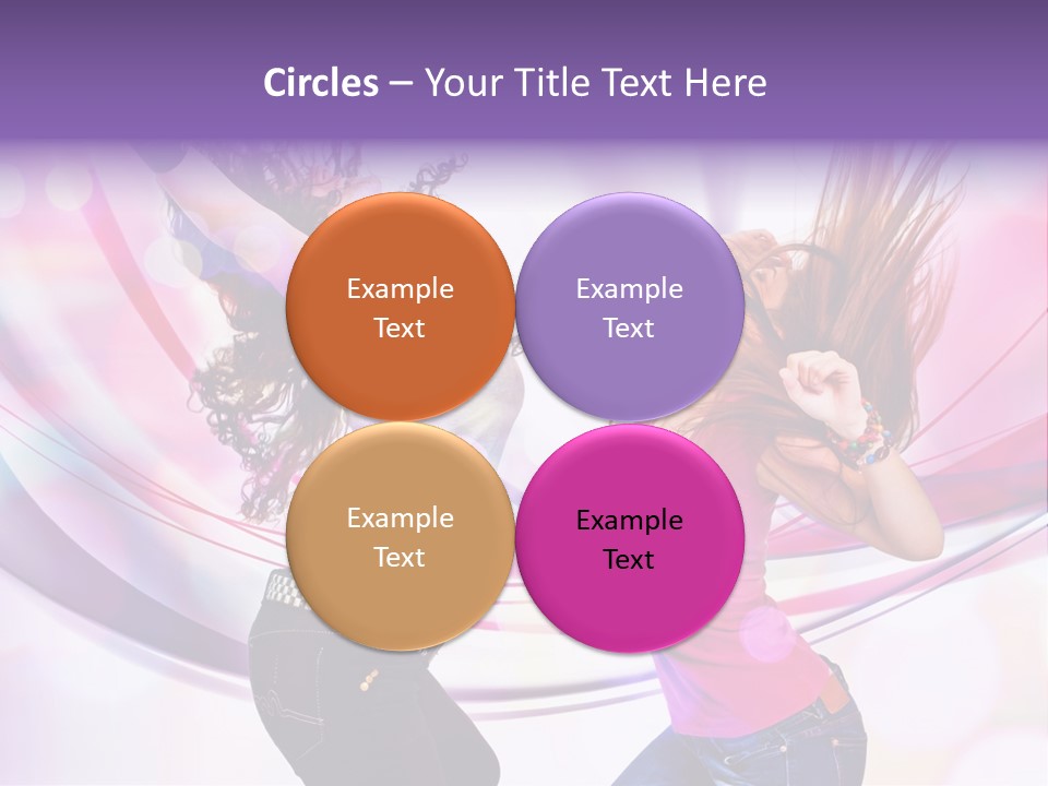 Action Pleasure Friends PowerPoint Template