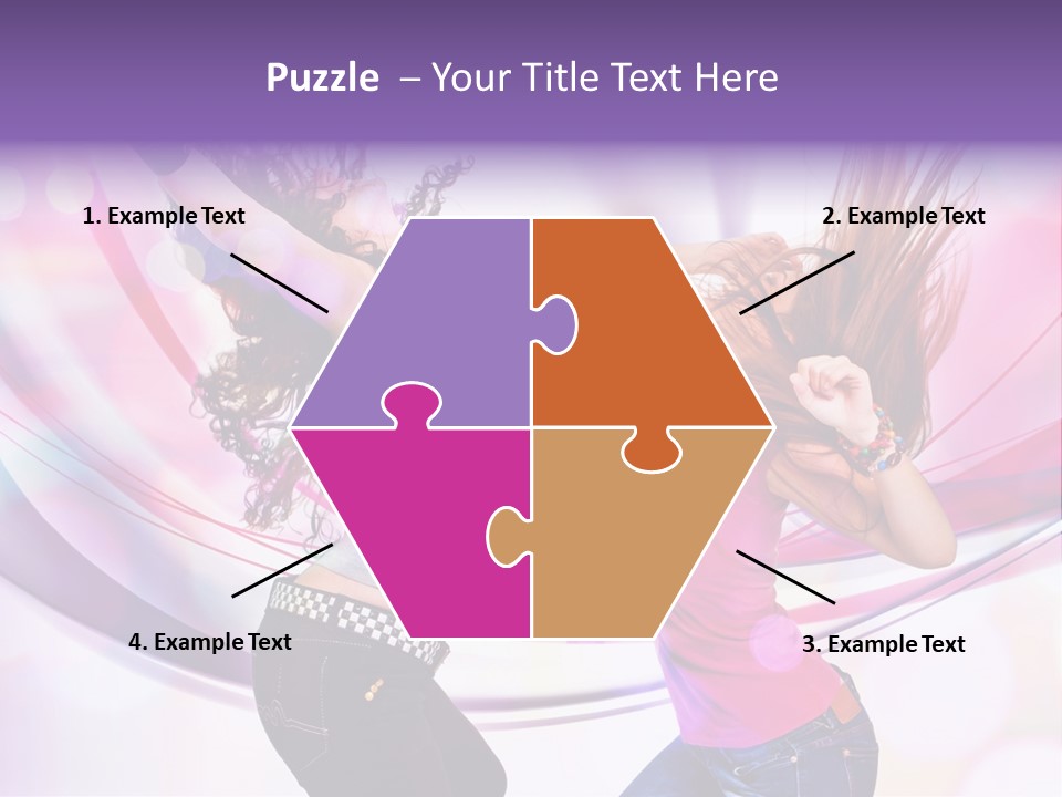 Action Pleasure Friends PowerPoint Template