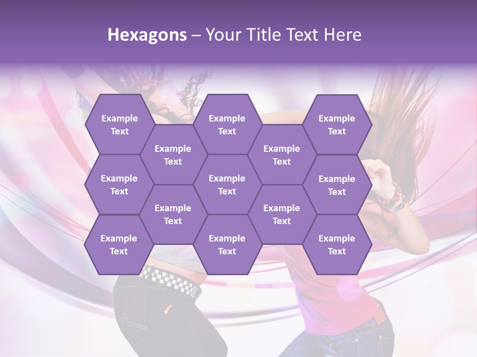 Action Pleasure Friends PowerPoint Template