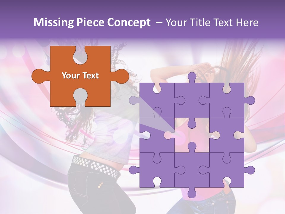 Action Pleasure Friends PowerPoint Template