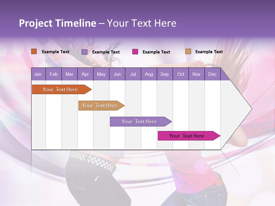 Action Pleasure Friends PowerPoint Template