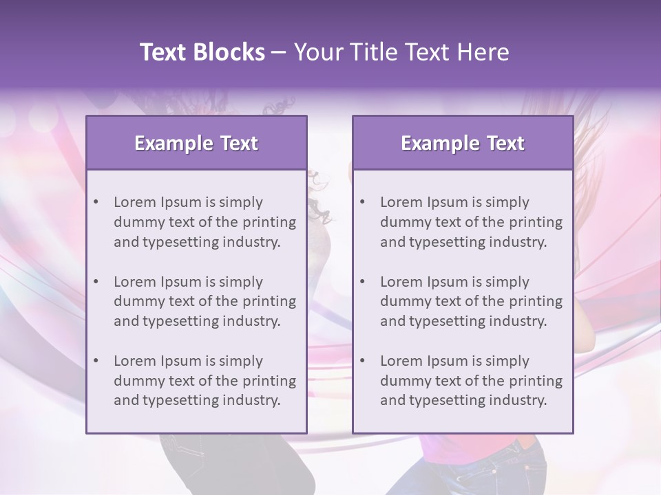 Action Pleasure Friends PowerPoint Template