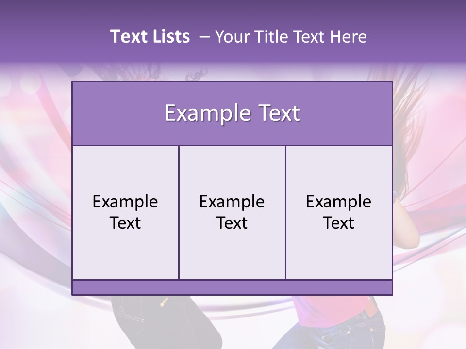 Action Pleasure Friends PowerPoint Template
