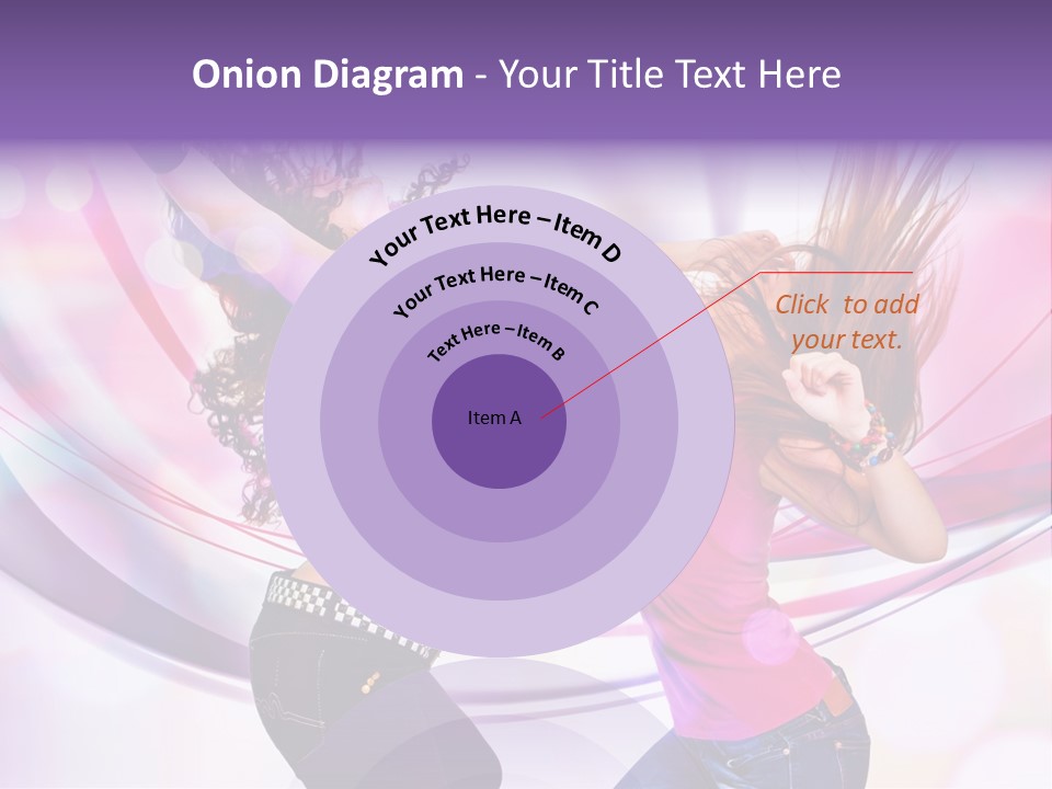 Action Pleasure Friends PowerPoint Template