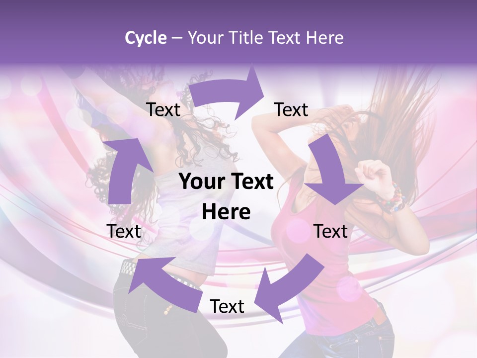 Action Pleasure Friends PowerPoint Template