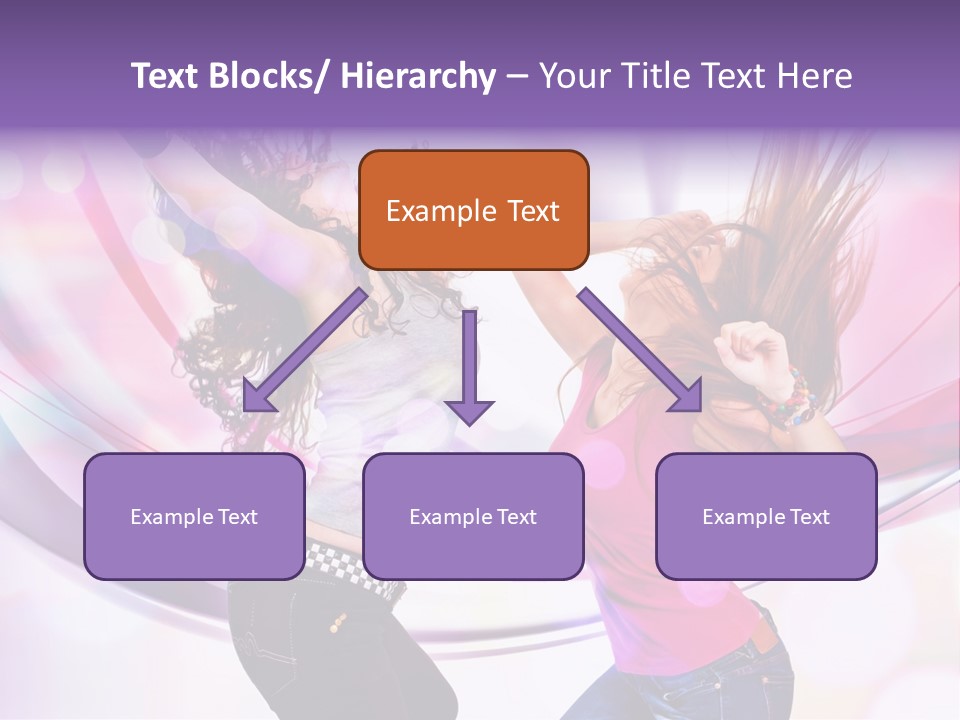 Action Pleasure Friends PowerPoint Template