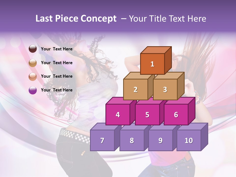 Action Pleasure Friends PowerPoint Template