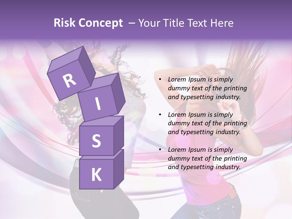 Action Pleasure Friends PowerPoint Template