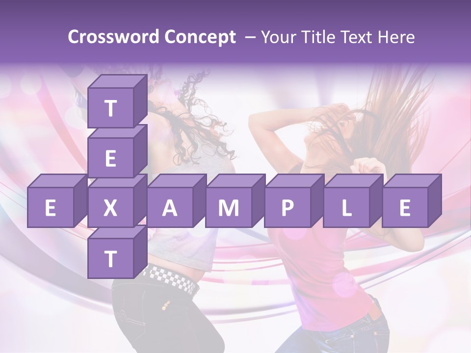 Action Pleasure Friends PowerPoint Template