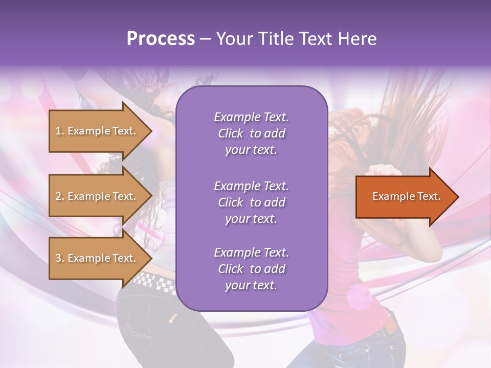 Action Pleasure Friends PowerPoint Template