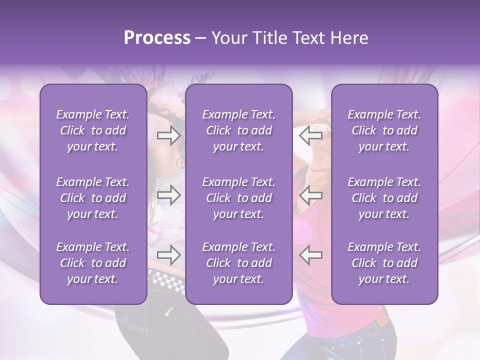 Action Pleasure Friends PowerPoint Template