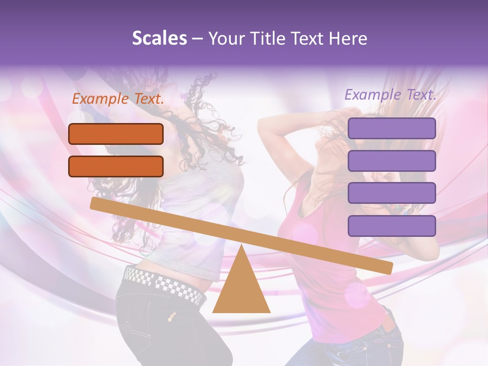 Action Pleasure Friends PowerPoint Template