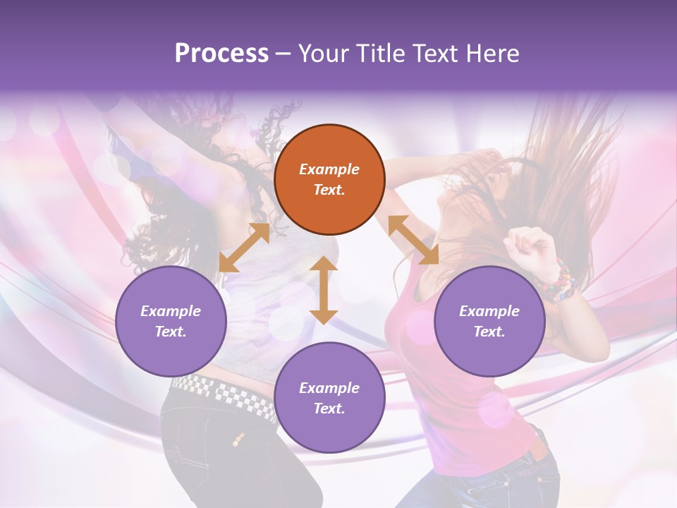 Action Pleasure Friends PowerPoint Template