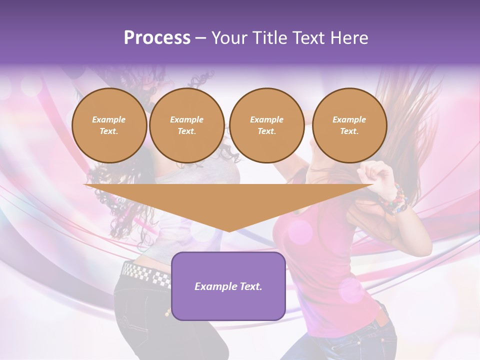 Action Pleasure Friends PowerPoint Template