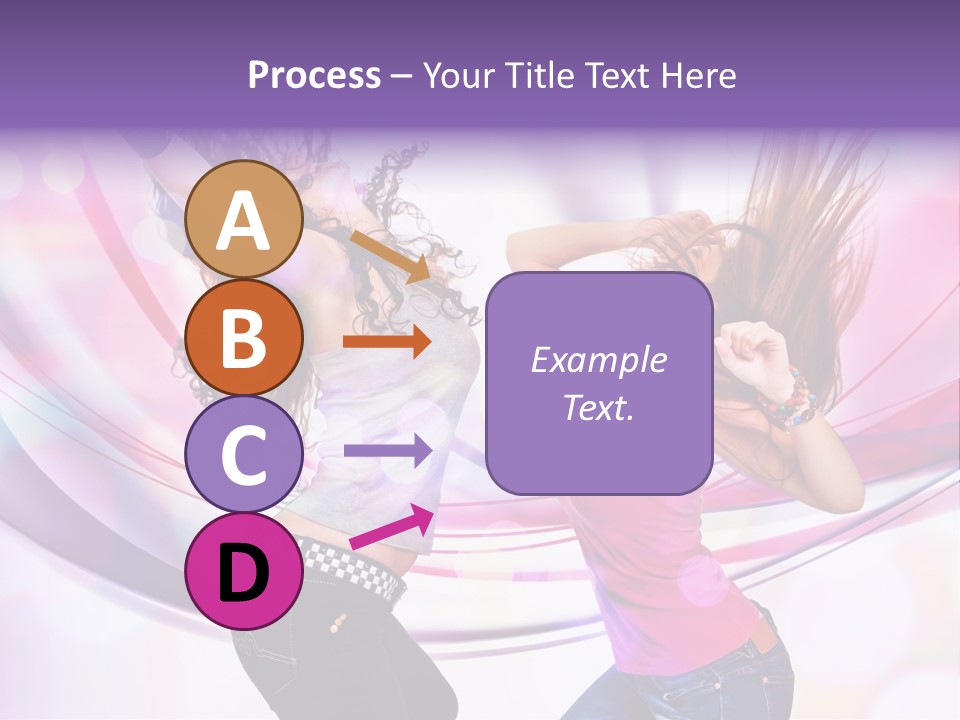 Action Pleasure Friends PowerPoint Template