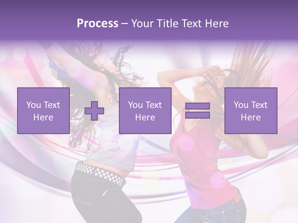 Action Pleasure Friends PowerPoint Template