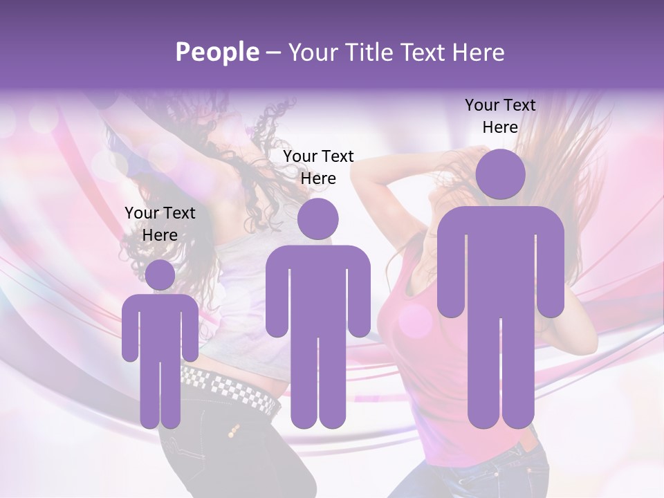 Action Pleasure Friends PowerPoint Template