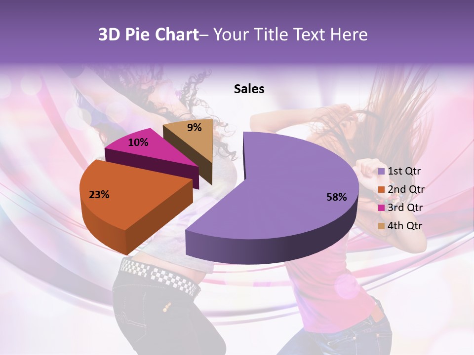 Action Pleasure Friends PowerPoint Template