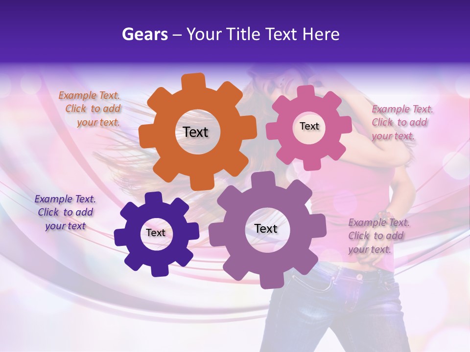 Attitude Carefree Cheerful PowerPoint Template