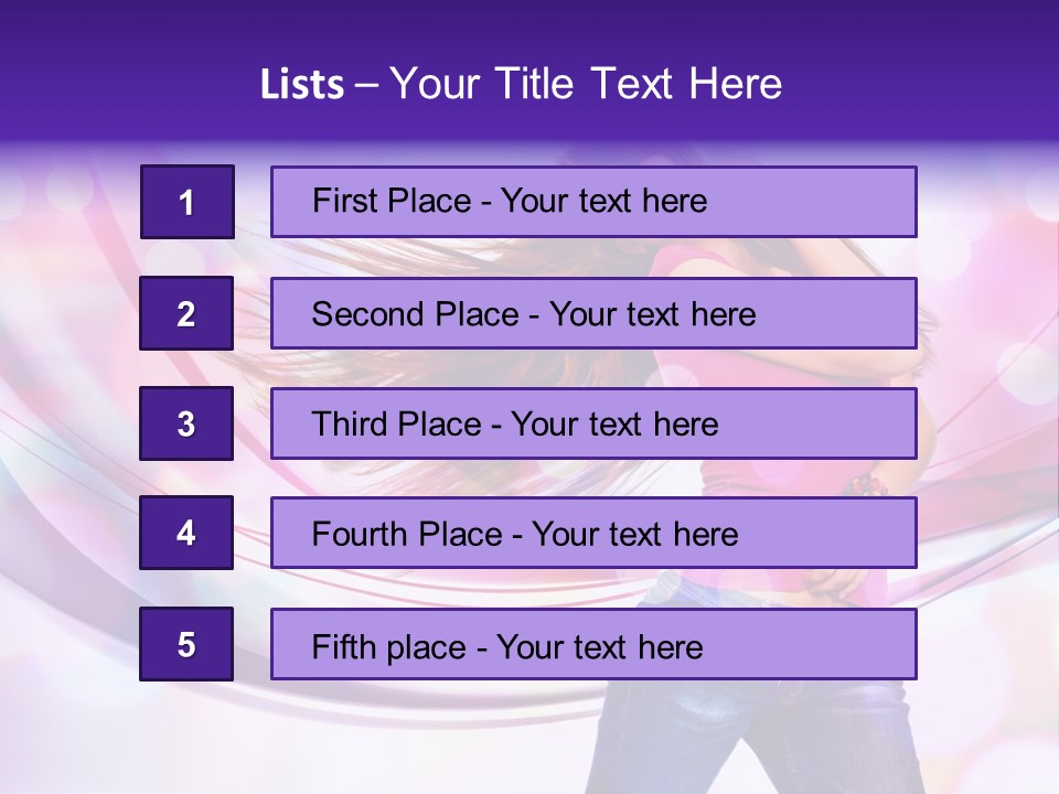 Attitude Carefree Cheerful PowerPoint Template