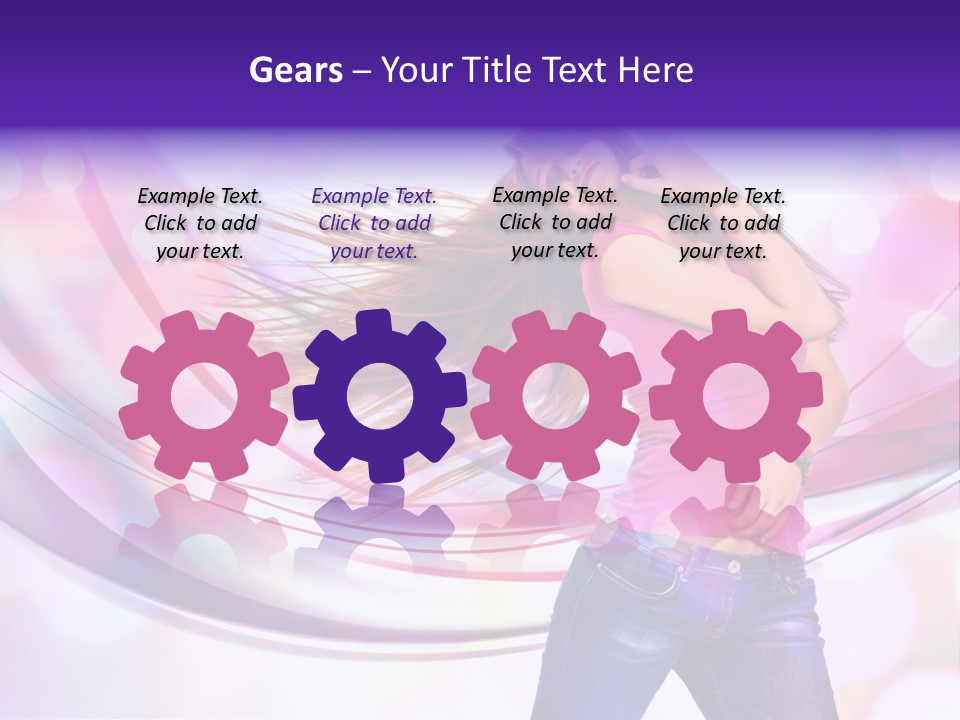 Attitude Carefree Cheerful PowerPoint Template