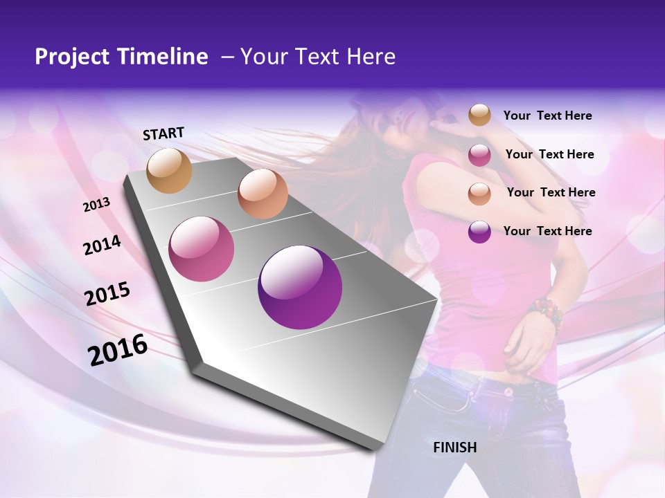 Attitude Carefree Cheerful PowerPoint Template