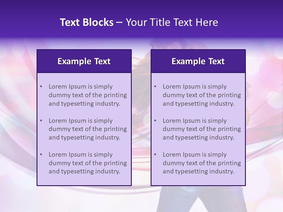 Attitude Carefree Cheerful PowerPoint Template