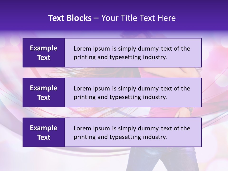 Attitude Carefree Cheerful PowerPoint Template