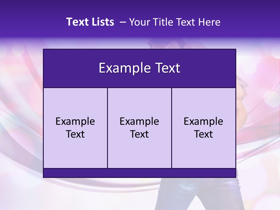Attitude Carefree Cheerful PowerPoint Template