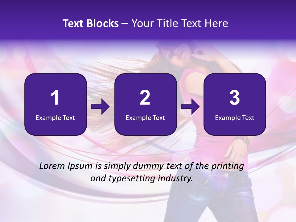 Attitude Carefree Cheerful PowerPoint Template