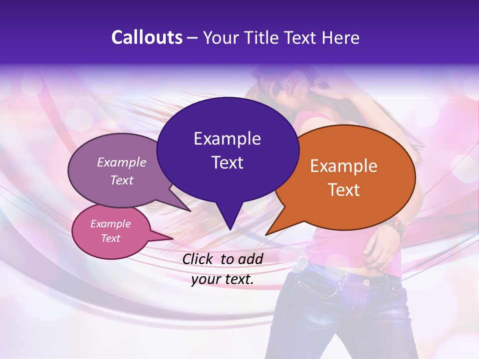 Attitude Carefree Cheerful PowerPoint Template