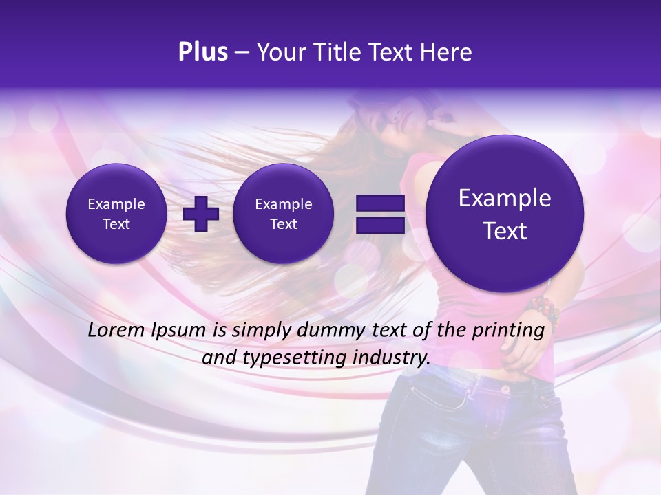 Attitude Carefree Cheerful PowerPoint Template
