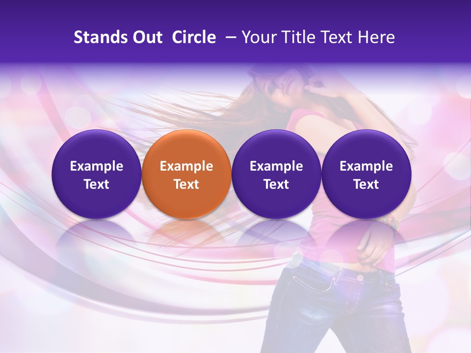 Attitude Carefree Cheerful PowerPoint Template