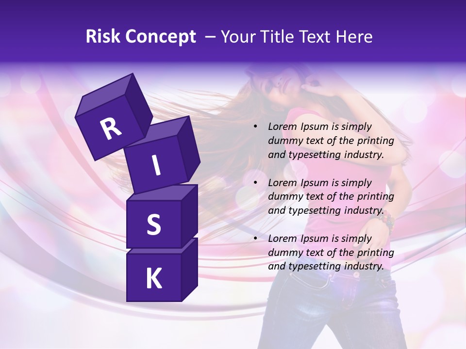 Attitude Carefree Cheerful PowerPoint Template