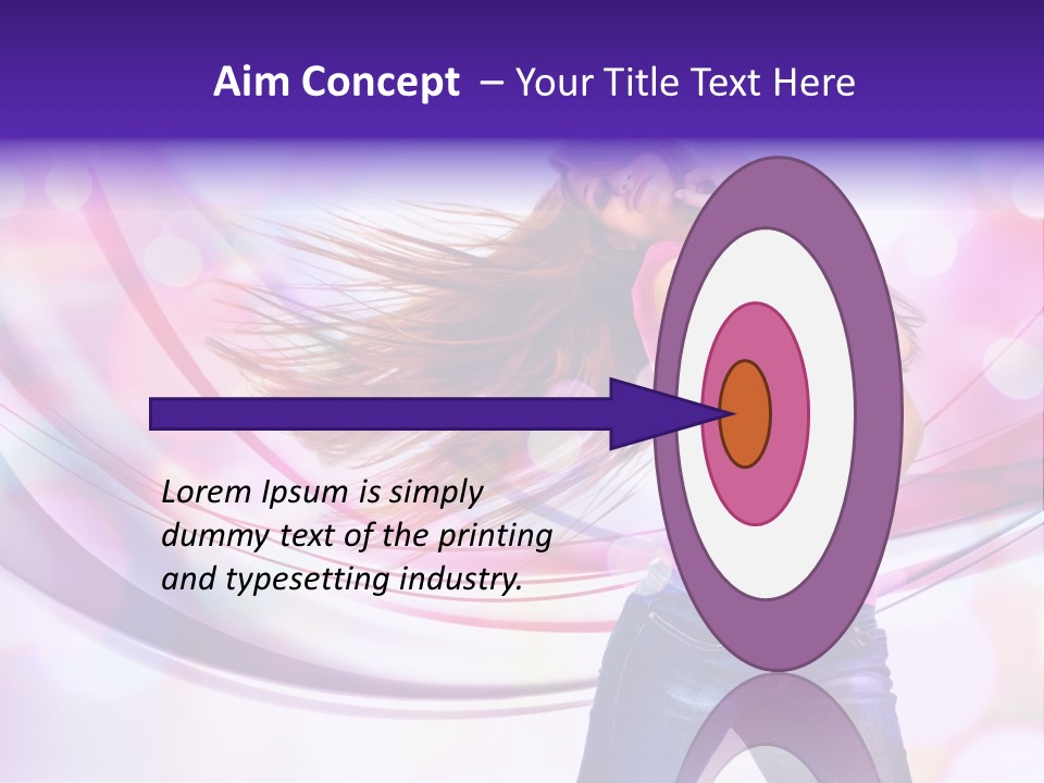 Attitude Carefree Cheerful PowerPoint Template