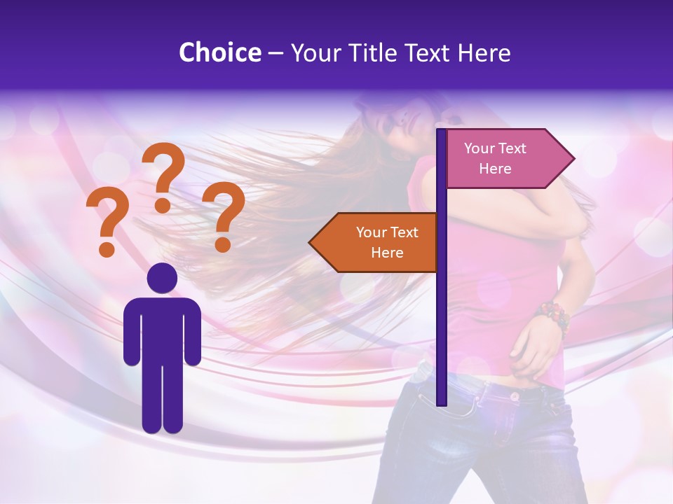 Attitude Carefree Cheerful PowerPoint Template