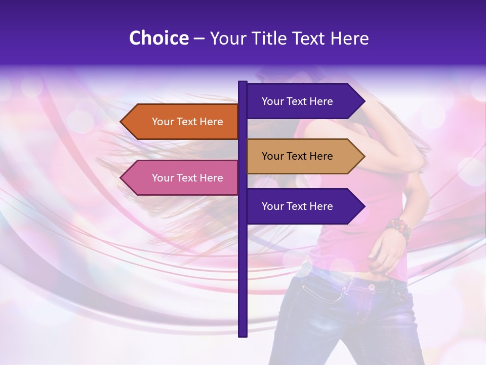 Attitude Carefree Cheerful PowerPoint Template