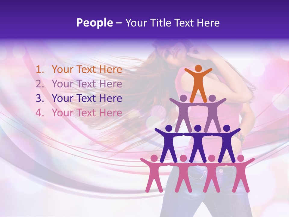 Attitude Carefree Cheerful PowerPoint Template